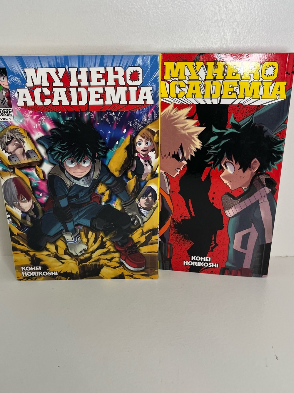 Manga My Hero Academia – Blue, Yellow & Red Cover Set